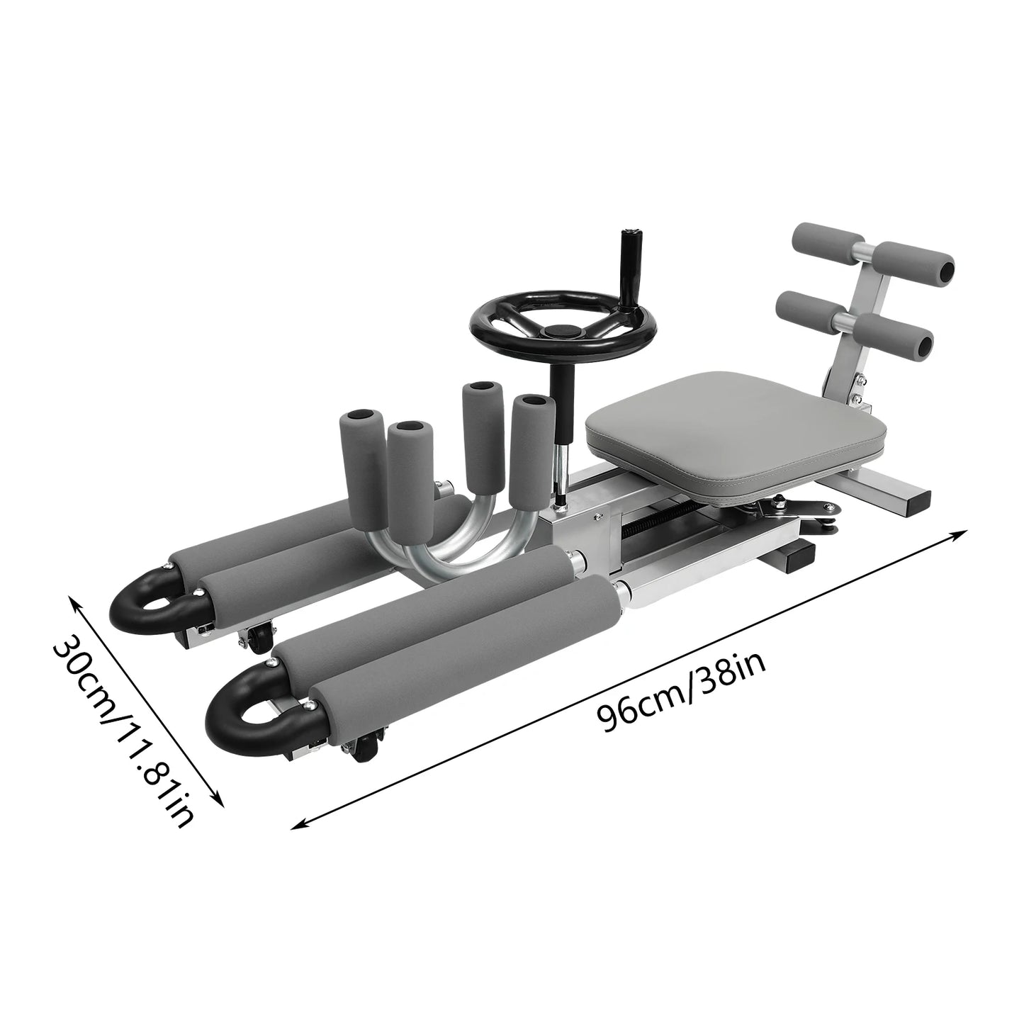 Leg Stretcher Pressing Stretching Machine Adjustable Length, for Dance Exercise Sports Yoga Ballet
