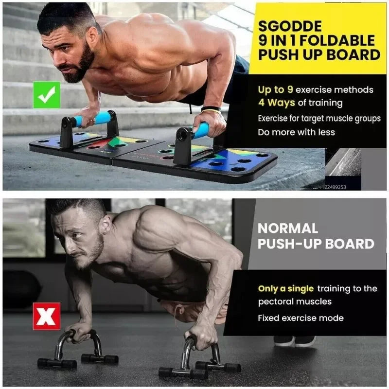 13-function push-up board Portable