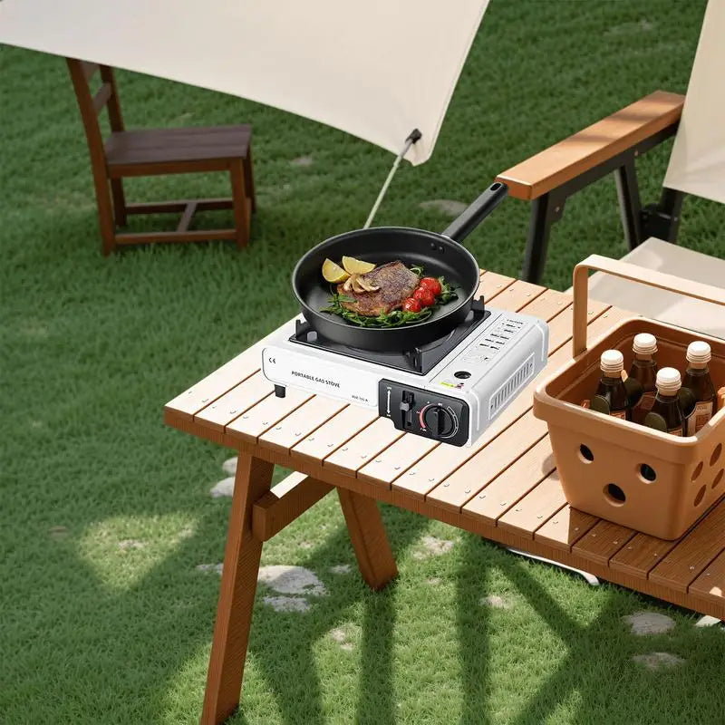 Portable Cassette Cooking Stove For Camping Windproof High Performance