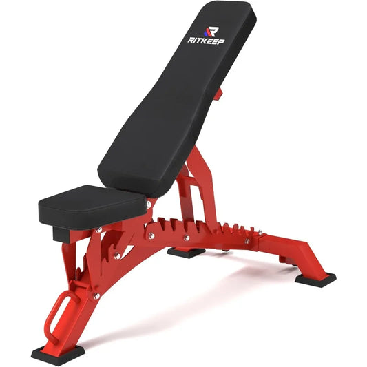 1300lbs Heavy Duty Weight Bench, Adjustable Workout Strength Training