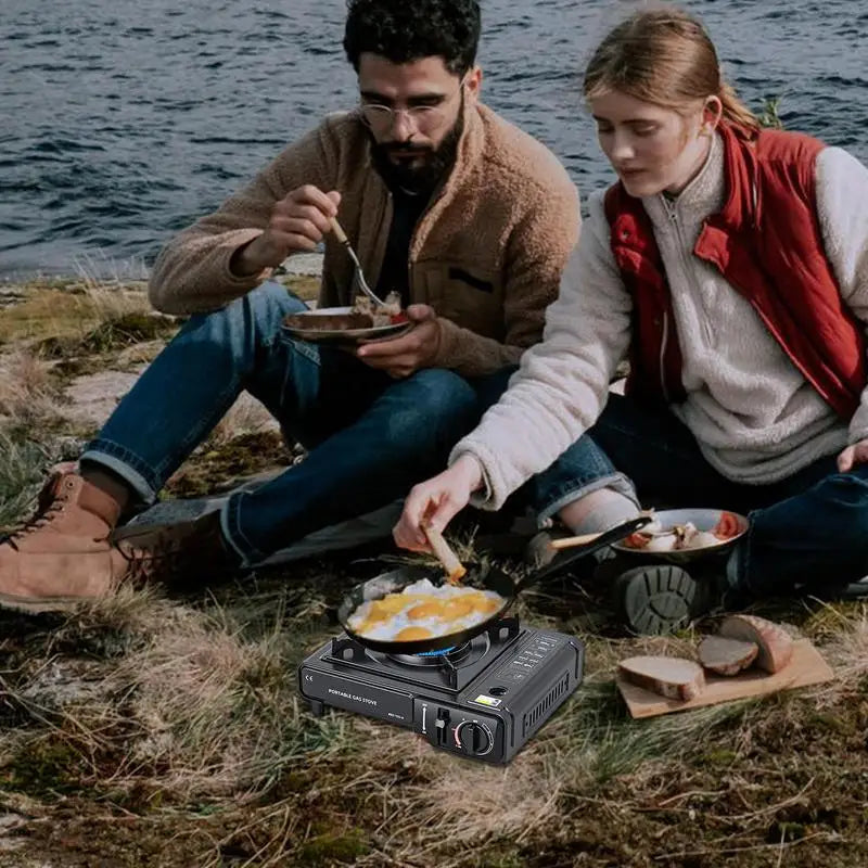 Portable Cassette Cooking Stove For Camping Windproof High Performance