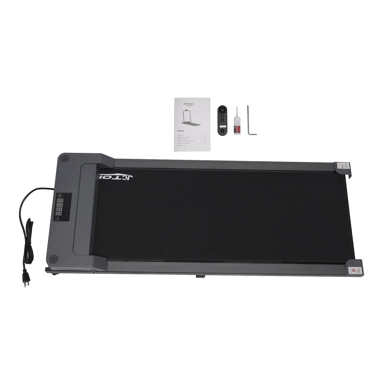 Ultra Slim Foldable Smart Fold Portable Safety Non Holder Gym and Running Device Treadmill Walking Pad