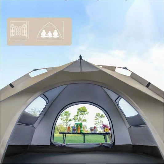 Open Tent Two doors and two windows