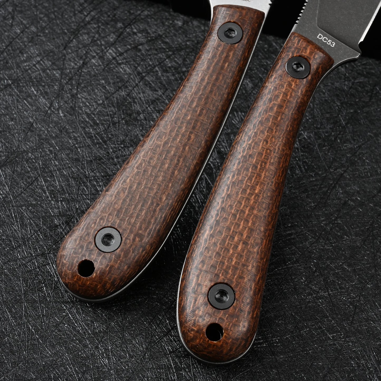DC53 Steel Camping Fixed Blade Outdoor Survival Knife Hunting Tactical Self Defense