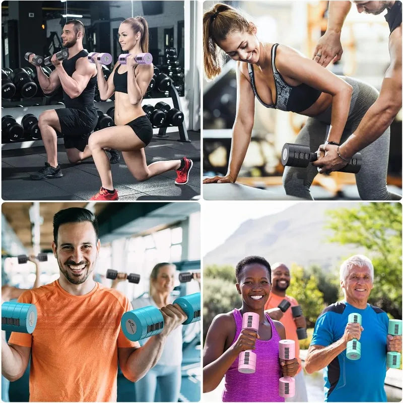 Adjustable Dumbbells Hand Weights Set.