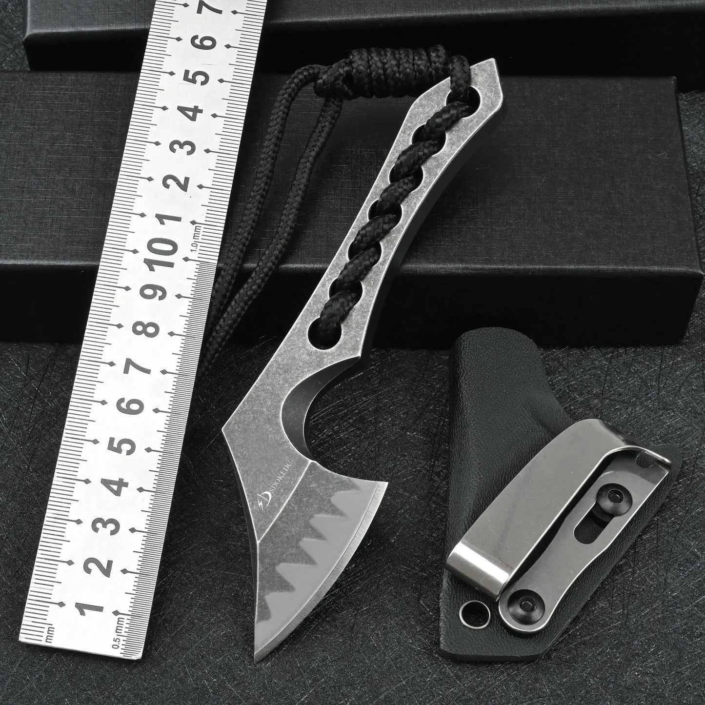 Mini Axe Ttactical Survival Gear Knives Army Fixed Blade