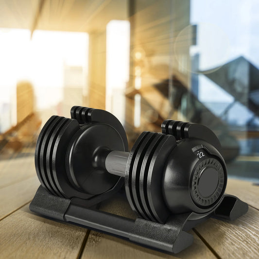 1PC Adjustable Dumbbells 52LBS With Anti-Slip Handle