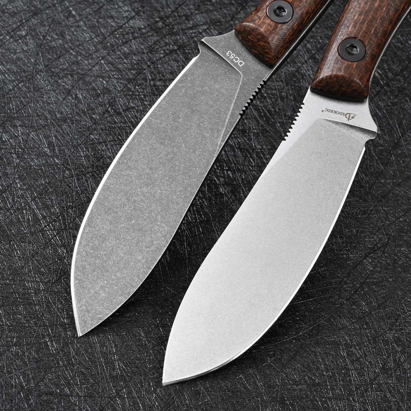 DC53 Steel Camping Fixed Blade Outdoor Survival Knife Hunting Tactical Self Defense