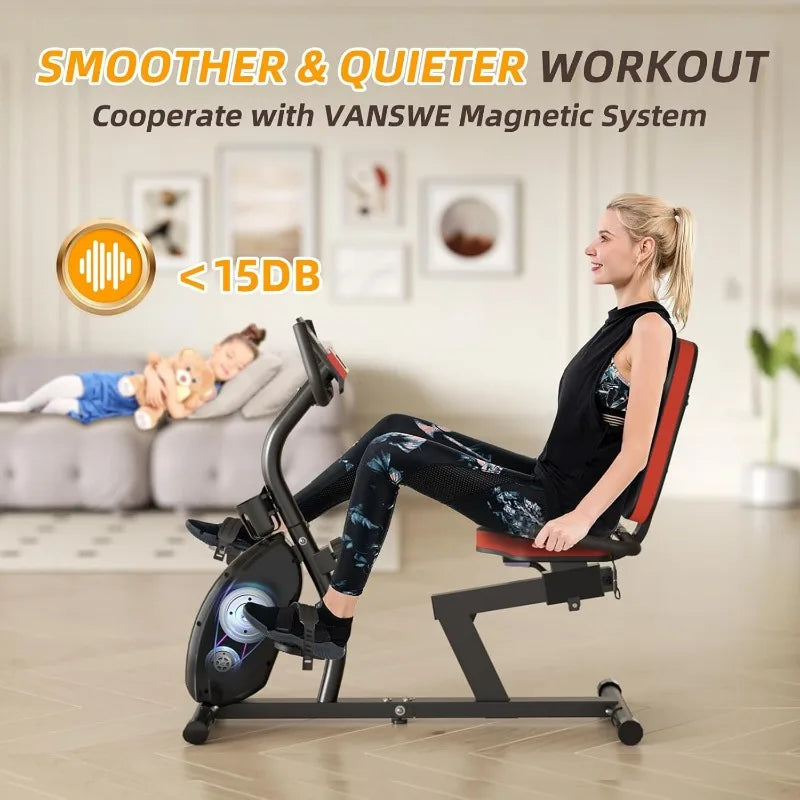 Exercise Bike for Adults. Recumbent Bike
