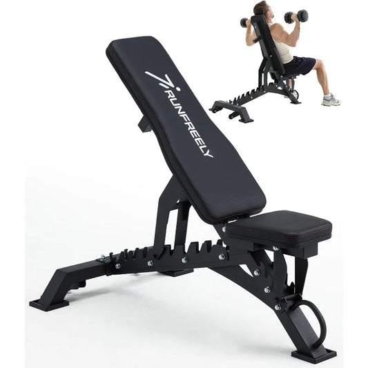 Heavy Duty Weight Bench 1000LB Capacity, for Gym and Home Gym