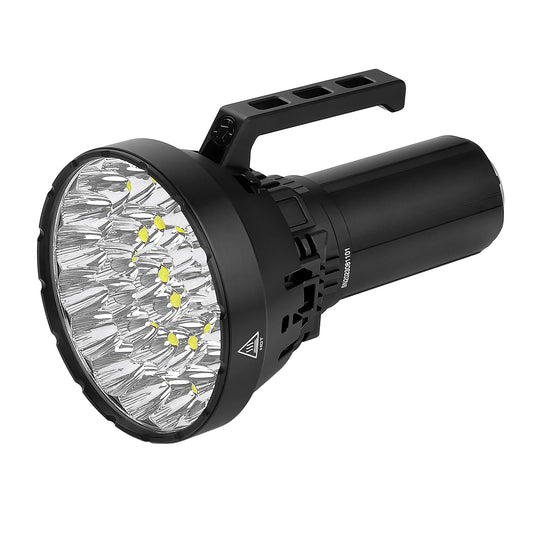200000 Lumen Flashlight Range 1618m High Power Rechargeable Professional Searchlight