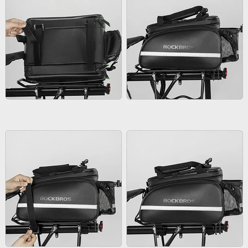 Bicycle Seat Bags Cycling Rear Backpack Trunk Package