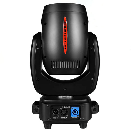 200W Moving Head Light Beam&Spot& Zoom 24 Rotating Prisms 14 Gobos 11Color Wheel &7 -Color Wheel 6 Discharge 3DLens Stage lights