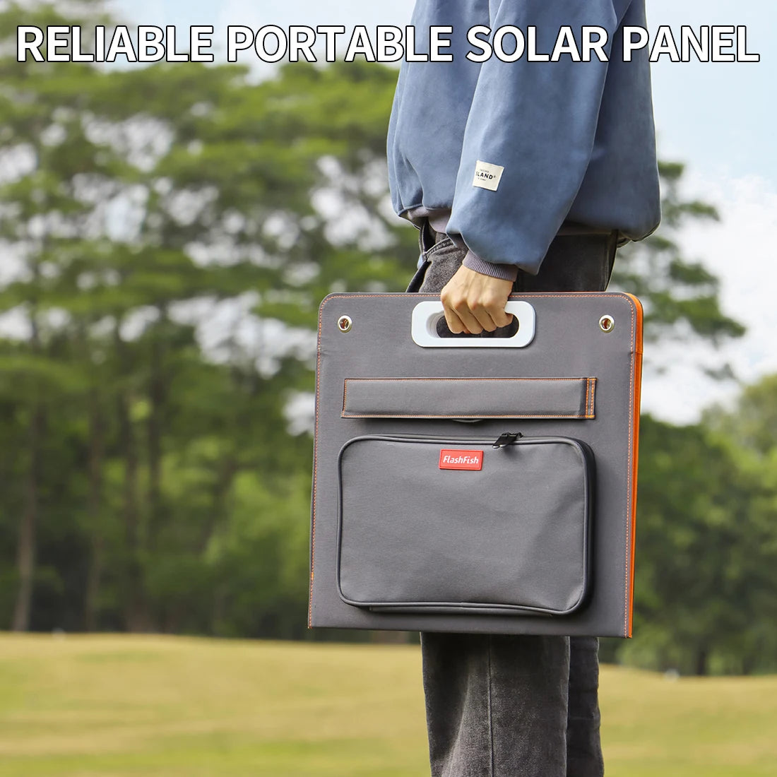 18V 60W Foldable Solar Panel Portable Solar Charger with DC Output USB-C QC3.0 for Phones Tablets Camping RV Trip