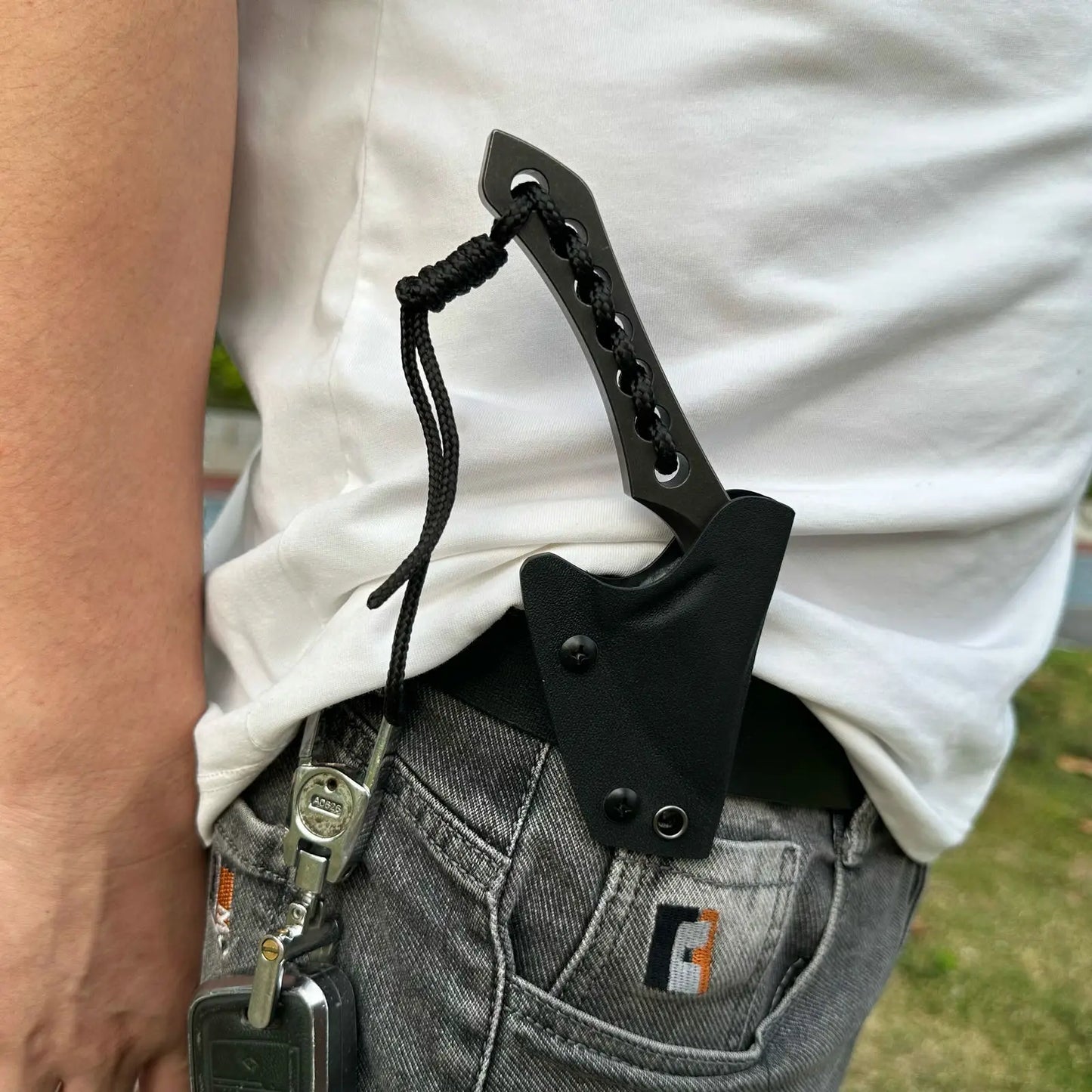 Mini Axe Ttactical Survival Gear Knives Army Fixed Blade