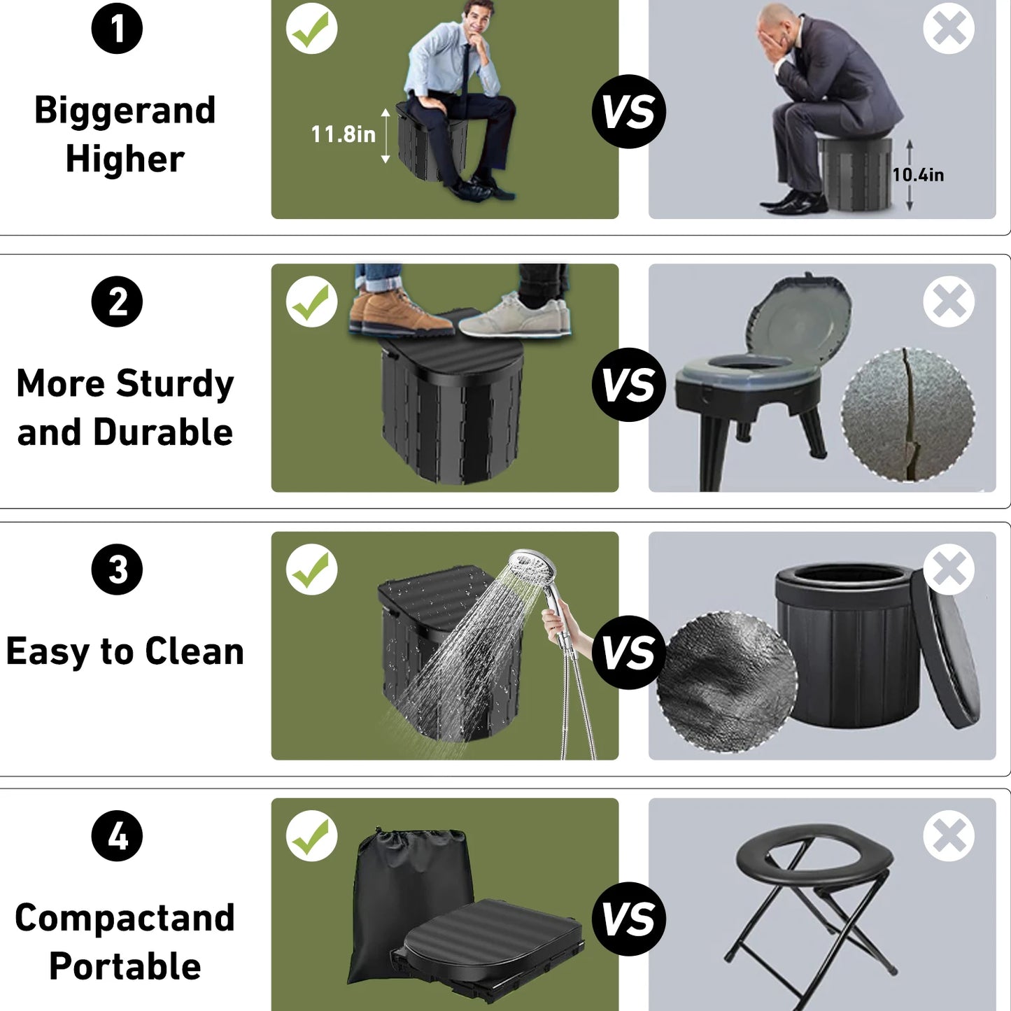 Privacy Tent Large Portable Toilet Potty, Outdoor Camping Shower, Changing Room