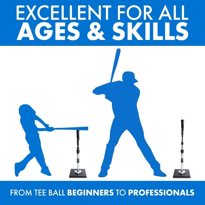 Professional Baseball, Softball Adult Batting Tee.