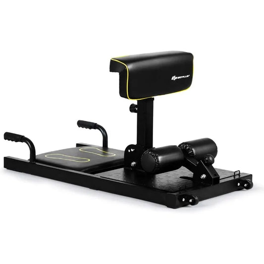 Deep Squat Machine, 8-in-1Core Workout Training Sit Up & Push Up Leg Exerciser.