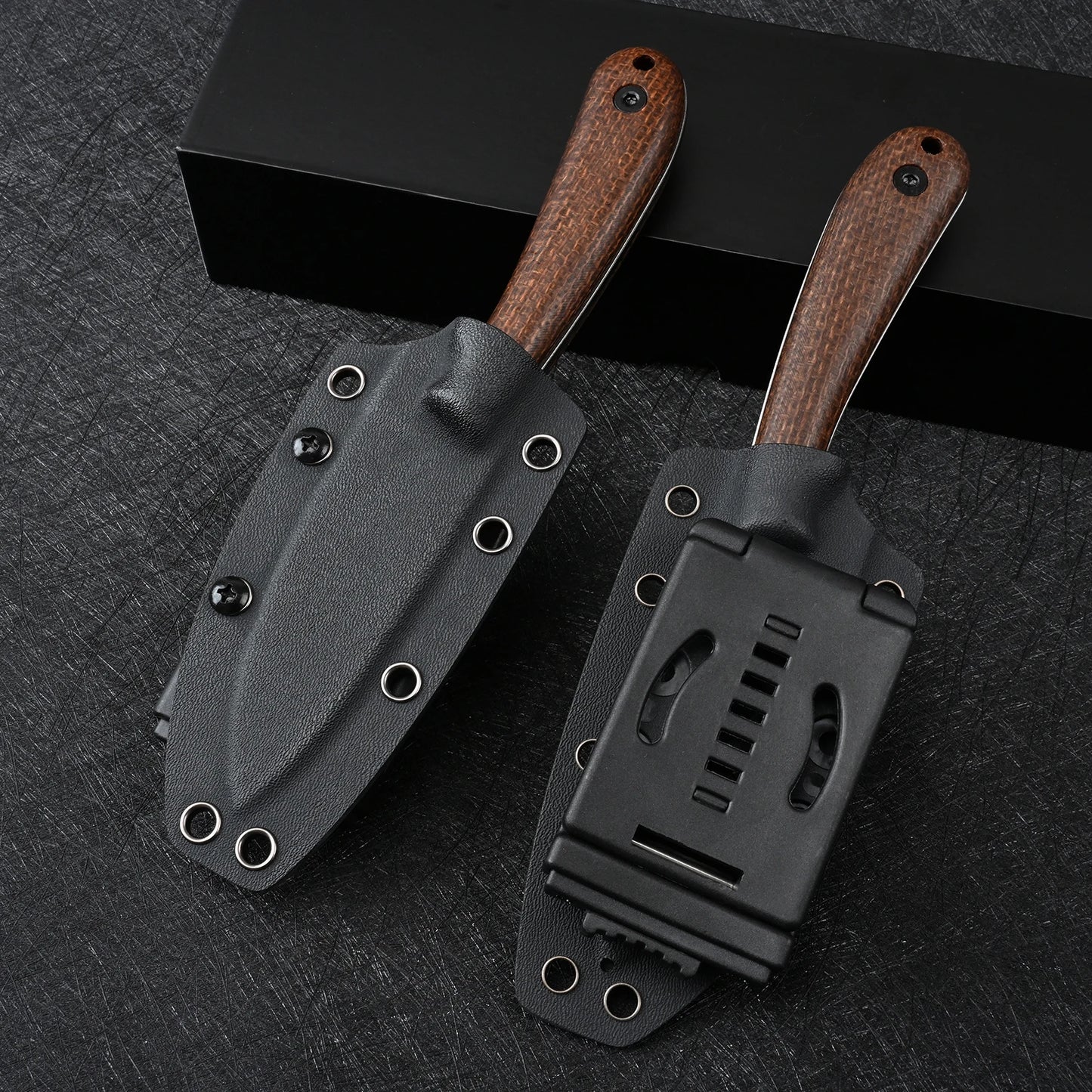 DC53 Steel Camping Fixed Blade Outdoor Survival Knife Hunting Tactical Self Defense