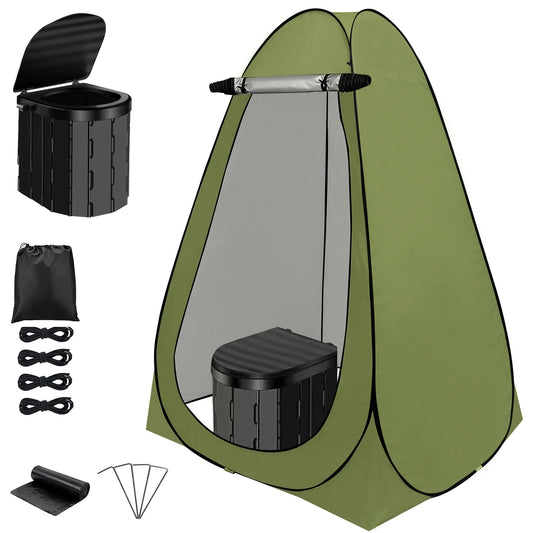 Privacy Tent Large Portable Toilet Potty, Outdoor Camping Shower, Changing Room